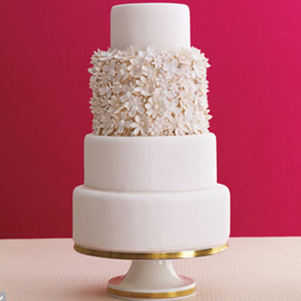 Simple Birthday Cakes on Have Seen Some Brides Like Hilary Duff Opt For Non Icing Cakes